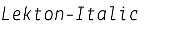 Lekton-Italic.ttf