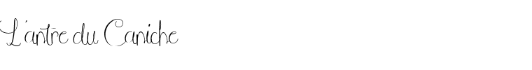 L'antre du Caniche.ttf