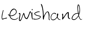 Lewishand.ttf