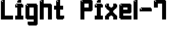 Light Pixel-7.ttf