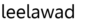 leelawad.ttf