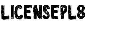 LicensePl8.ttf