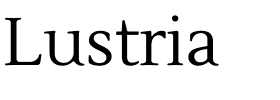 Lustria.ttf