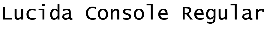 Lucida Console Regular.ttf