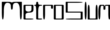 MetroSlum.ttf