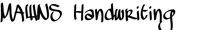 MAWNS Handwriting.ttf
