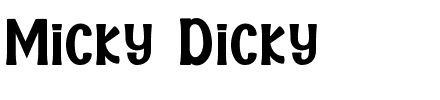 Micky Dicky.ttf