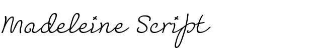Madeleine Script.ttf