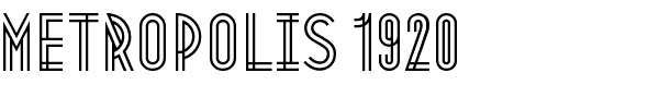 Metropolis 1920.ttf