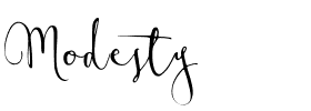 Modesty.ttf