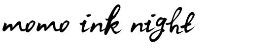 momo ink night.ttf