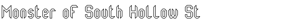 Monster oF South Hollow St.ttf
