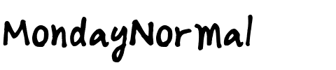MondayNormal.ttf