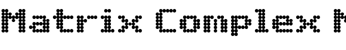 Matrix Complex NC.ttf