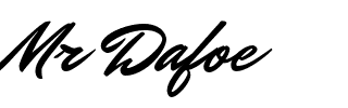 Mr Dafoe.ttf