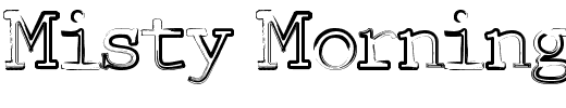 Misty Morning.ttf