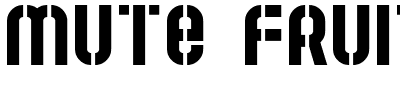 Mute Fruit.ttf