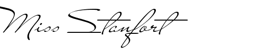 Miss Stanfort.ttf