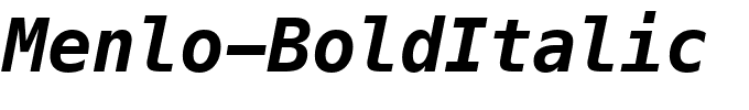 Menlo-BoldItalic.ttf