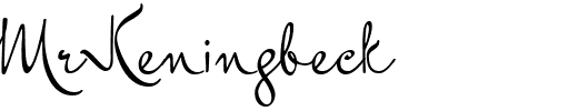 Mr Keningbeck.ttf
