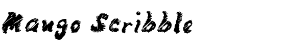 Mango Scribble.ttf