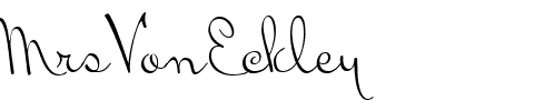 MrsVonEckley.ttf
