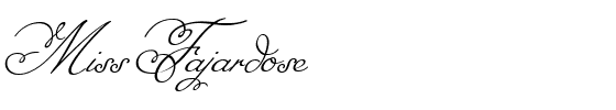Miss Fajardose.ttf