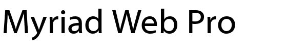 Myriad Web Pro.ttf