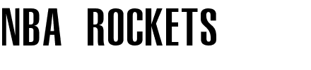 NBA Rockets.ttf