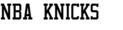 NBA Knicks.ttf