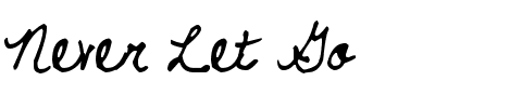 Never Let Go.ttf