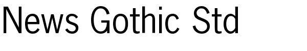 News Gothic Std.ttf