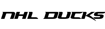 NHL Ducks.ttf