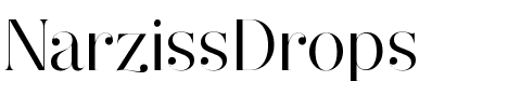 NarzissDrops.ttf