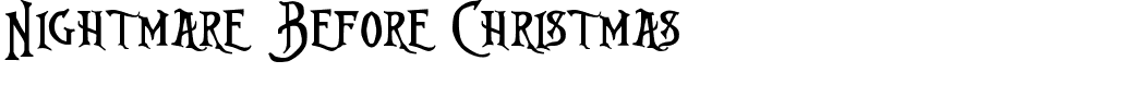 Nightmare Before Christmas.ttf