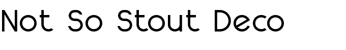 Not So Stout Deco.ttf