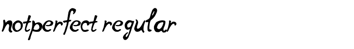 notperfect regular.ttf