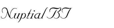 Nuptial BT.ttf