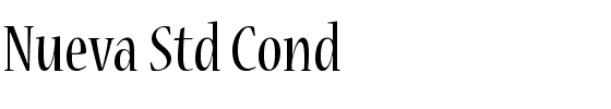 Nueva Std Cond.ttf