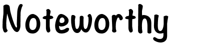Noteworthy.ttf