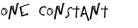 One Constant.ttf