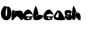 OneLeash.ttf