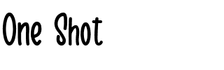 One Shot.ttf