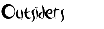 Outsiders.ttf