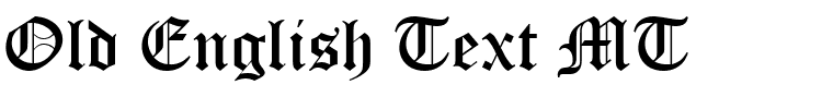 Old English Text MT.ttf