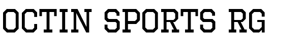 Octin Sports Rg.ttf