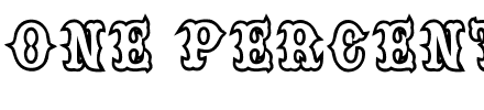 one percent.ttf