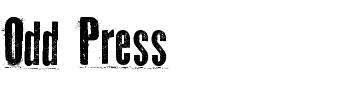 Odd Press.ttf