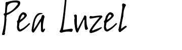 Pea Luzel.ttf