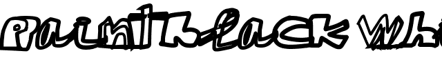 paintblack white.ttf